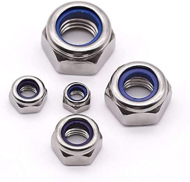 G8. 8 High Tensile Lock Nut NC-NF Inches Size