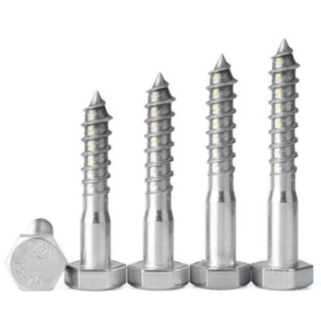 Picture of 304 Stainless Steel Self Tapping Screw Hex Head (Metal Screw), STSHH
