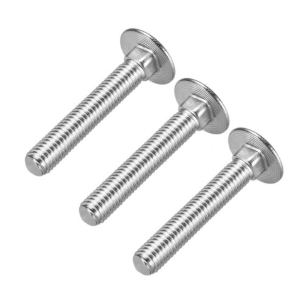Picture of 304 Stainless Steel Carriage Bolts Inches Size,3/16, 1/4. 5/16, 3/8, 1/2 , SSCB-InchSize