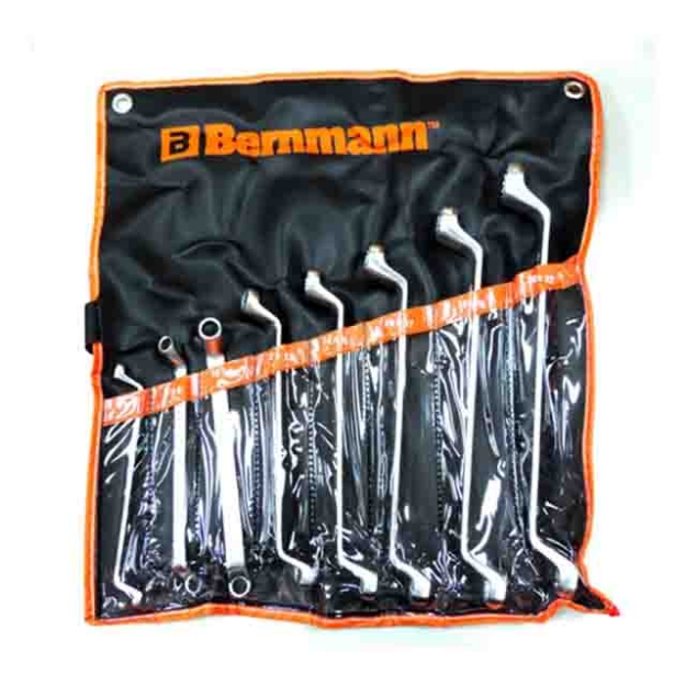 Picture of BERNMANN Double Ring Offset 75° Wrench (8 Pieces) B-08-622PB