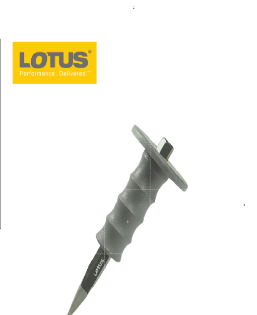 Picture of Lotus Pointed Chisel w/o Grip, LPC1206