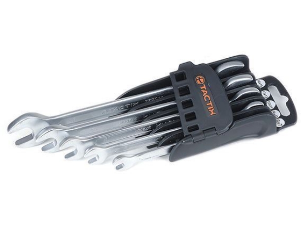 Picture of Tactix Double Open Wrench Set - Metric. 5 pcs.