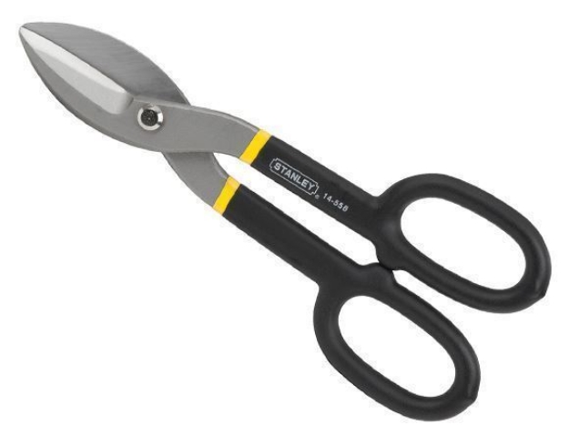 Picture of Stanley All Purpose Snips Straight Patterned 14-558-22