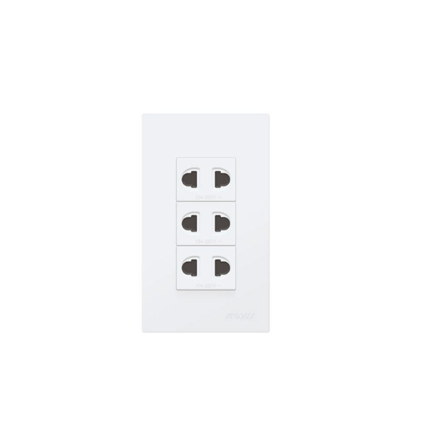 Picture of 3 Gang Universal Outlet Set, WD115