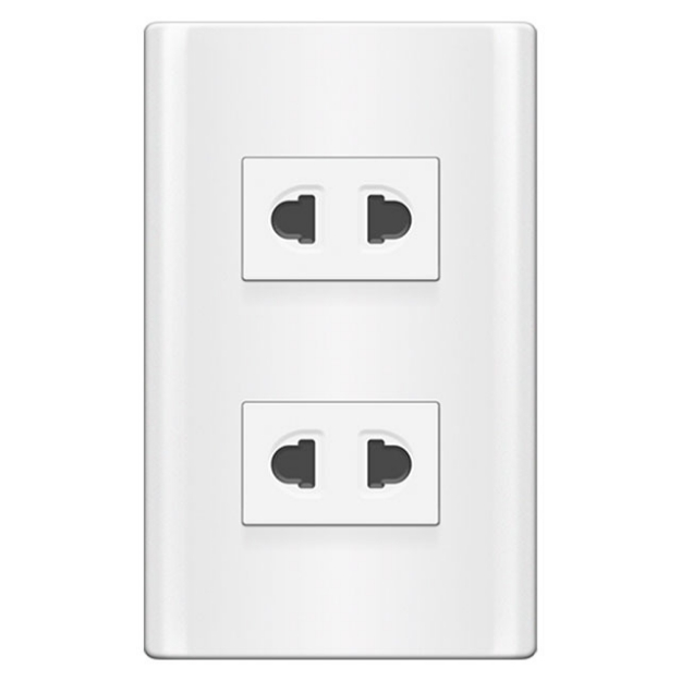 Picture of Royu 2 Gang Outlet Set, MDS113