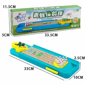 Show details for Children's Frog Bowling Pinball Board Game, CFBPBG Picture of Children's Frog Bowling Pinball Board Game, CFBPBG