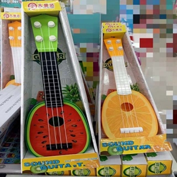 Show details for Kid's Fruit Guitar Ukulele Musical Toy,  KFGUMT Picture of Kid's Fruit Guitar Ukulele Musical Toy,  KFGUMT