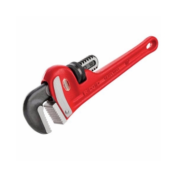 Show details for Ridgid Straight Pipe Wrench 152 mm (6") Heavy-Duty Plumbing Straight Pipe Wrench, Red, Made In The USA, 31000 Straight Pipe Wrench