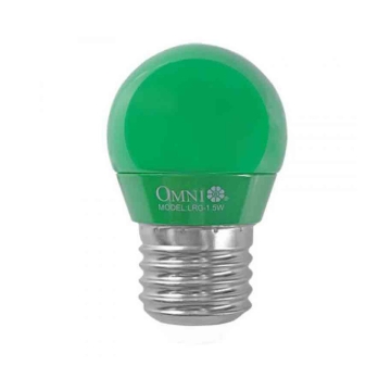OMNI LED Colored Round Bulb 1.5W 