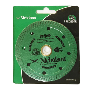 Show details for Nicholson Diamond Cutting Wheel, DS04016GI Nicholson Diamond Cutting Wheel