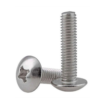 Show details for Stainless Steel 304 Metric, Truss Head Phillips Large Head Machine Screws Cross Recessed Bolt, STTH Stainless Steel 304 Metric, Truss Head Phillips