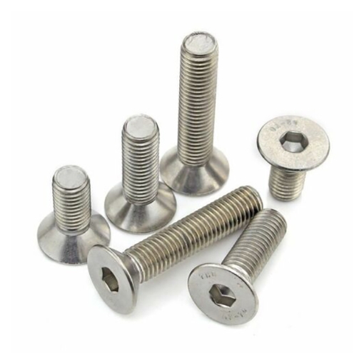 304 Stainless Steel Allen Flat Head Socket Screws