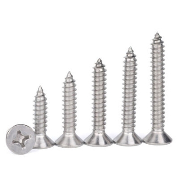 Show details for 304 Stainless Steel Self Tapping Screw Flat Head (Metal Crew) Picture of 304 Stainless Steel Self Tapping Screw Flat Head (Metal Crew)