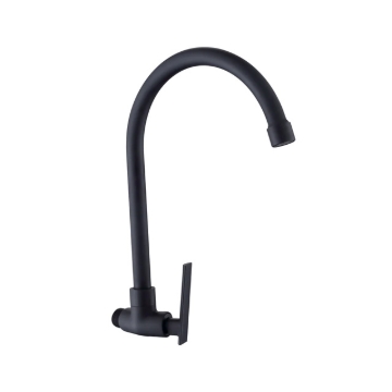 Show details for AXIS 2B WALL TAP GOOSENECK, MATTE BLACK-DANUBE AXS01FW202B Picture of AXIS 2B WALL TAP GOOSENECK, MATTE BLACK-DANUBE AXS01FW202B