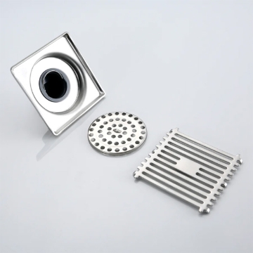 Picture of AXIS  FLOOR DRAIN STAINLESS STEEL 4"x 4" 5MM SQUARE COVER AXS40A4402S 