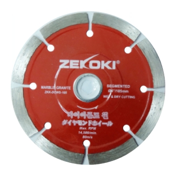 Show details for ZEKOKI Diamond Cutting Wheel ZKK-DCWS-125 Picture of ZEKOKI Diamond Cutting Wheel ZKK-DCWS-125