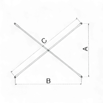 Picture of SCAFFOLDING CROSE BRACE 2198MM