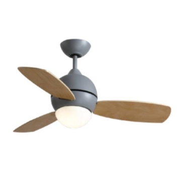 Picture of ACO AZURE 3-BLADE CEILING FAN WITH LED LIGHT 36" GRAY