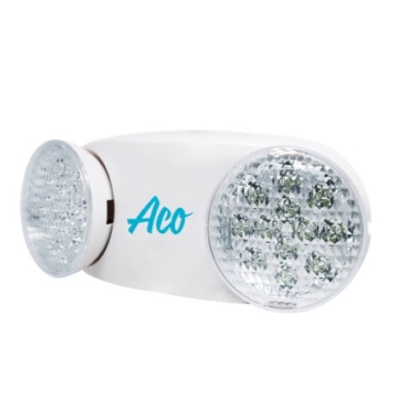 Picture of ACO RECHARGEABLE ROUND TWIN-HEAD EMERGENCY LED LIGHT