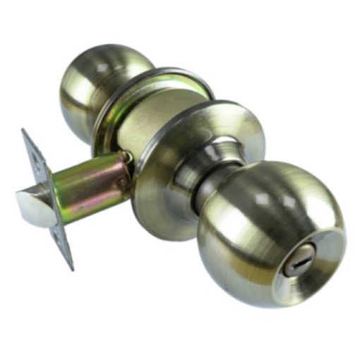 Picture of Argo  Knobset Cylindrical Priv Round Antique Brass, ARG1002CUS5