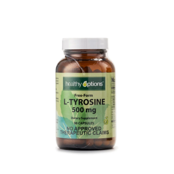 Picture of Healthy Options L-Tyrosine 500mg 90 Capsules