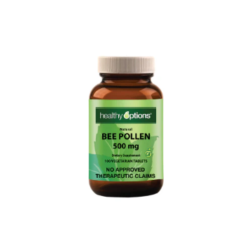 Picture of Healthy Options Bee Pollen 500mg 100 Tablets