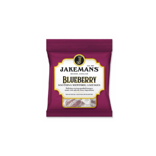 Picture of Jakemans Blueberry Menthol Lozenges 73g