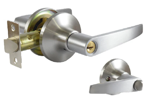 Picture of GATEMAN LEVERSET TUBULAR ENTRANCE SATIN NICKEL